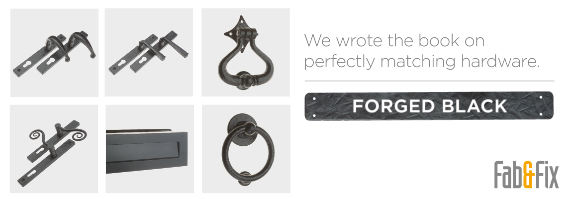 Fab&Fix Forged Black Door Handle 