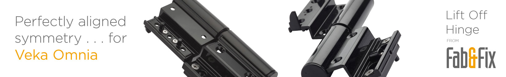 Lift off hinge for Veka Omnia