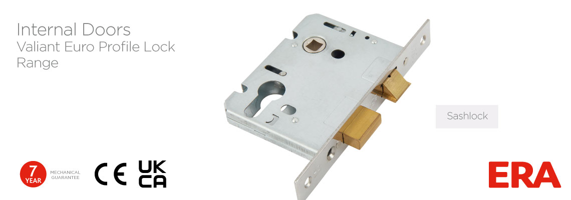 Valiant euro profile mortice door lock
