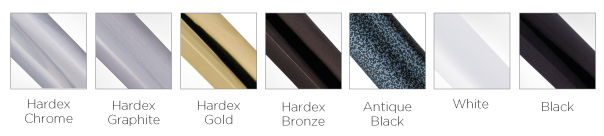 Range of colours and variations in our Berwick range