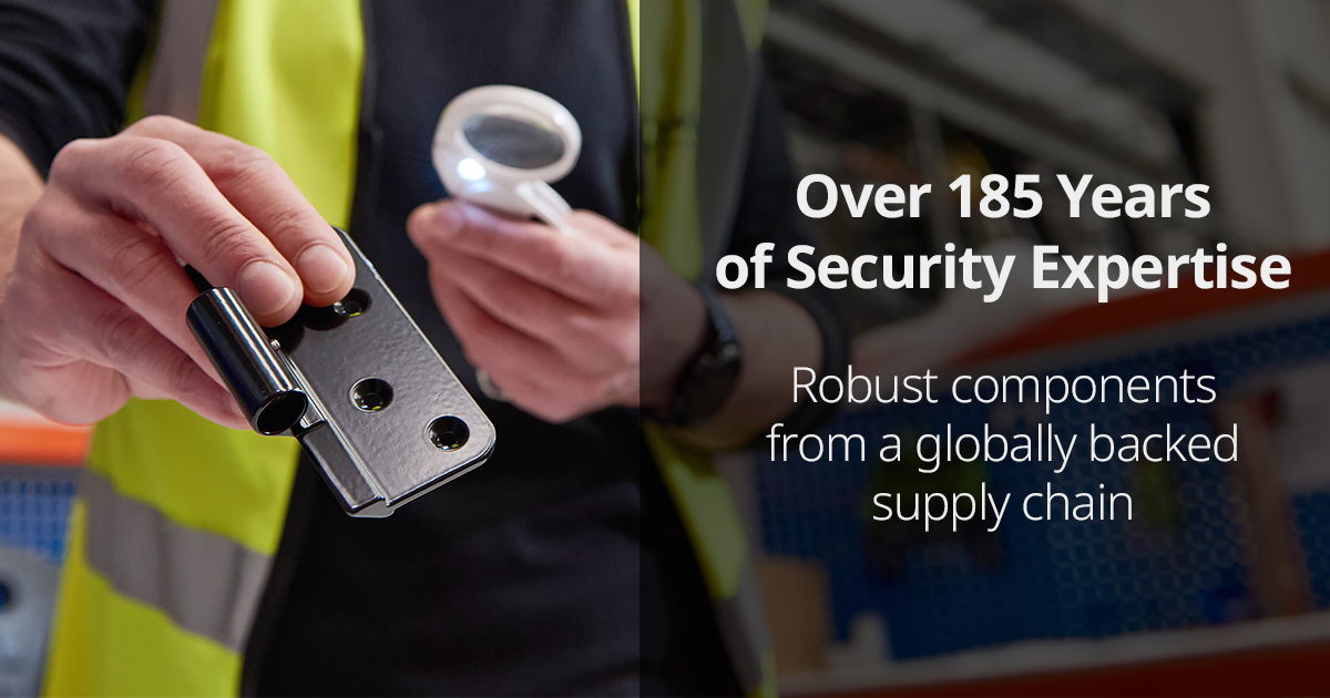 185 years of expertise at ERA. Robust components from a globally backed supply chain. 