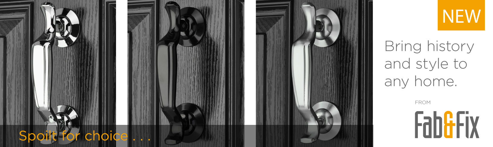 Doctor's door knockers from our Fab&Fix range 