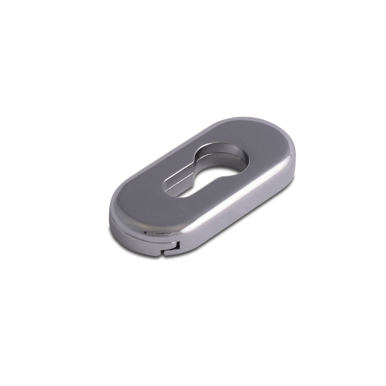 Architectural Oval Cylinder Escutcheon
