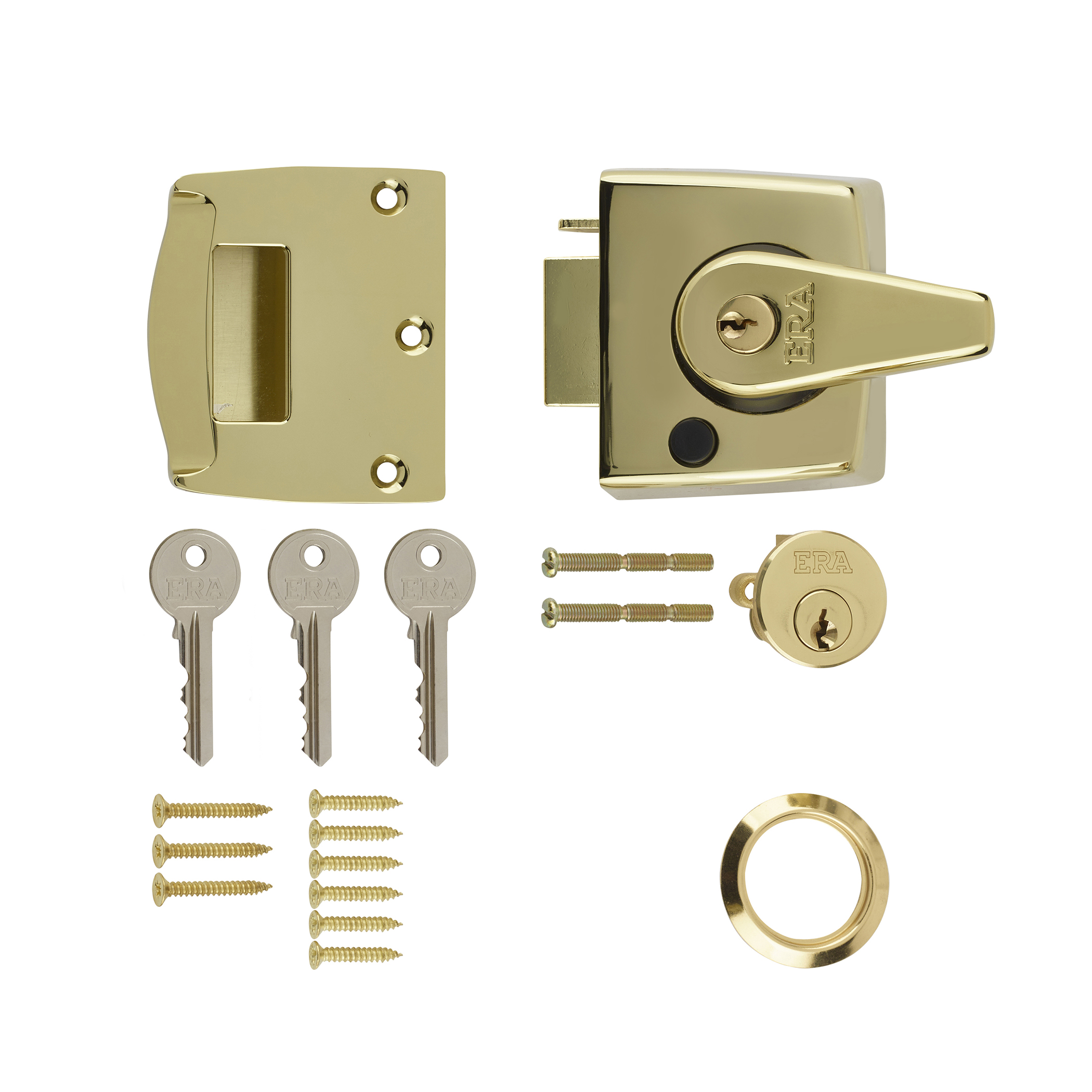 Double Locking Nightlatch Door Lock Double Locking Nightlatch Door Lock